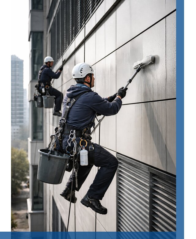 Мойка вентилируемого фасада в Златоусте от 258 р. | ВЫСОТНИК-Злт