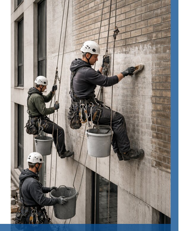 Удаление высолов с фасада в Златоусте от 258 р. | ВЫСОТНИК-Злт