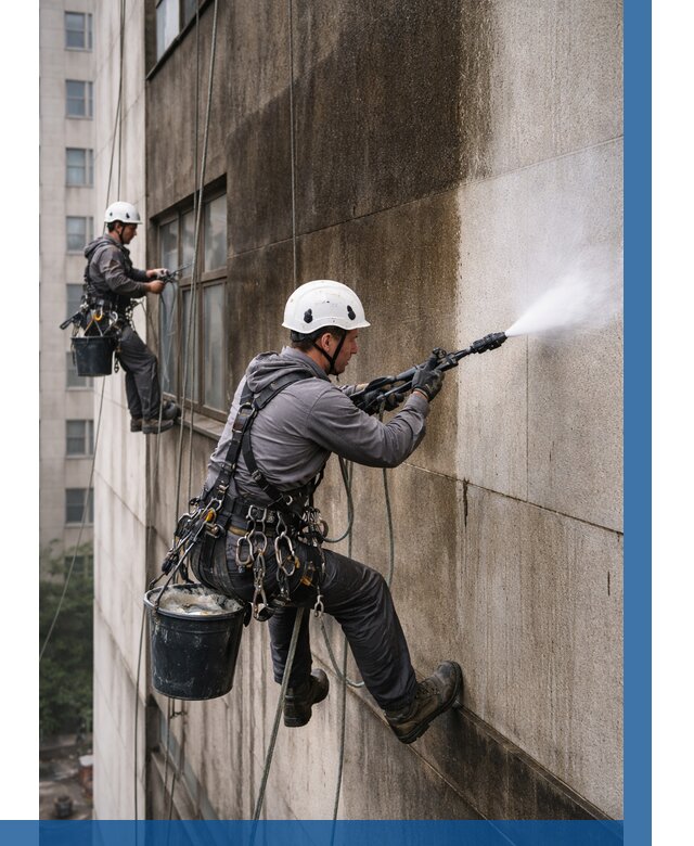 Очистка фасада от копоти в Златоусте от 258 р. | ВЫСОТНИК-Злт