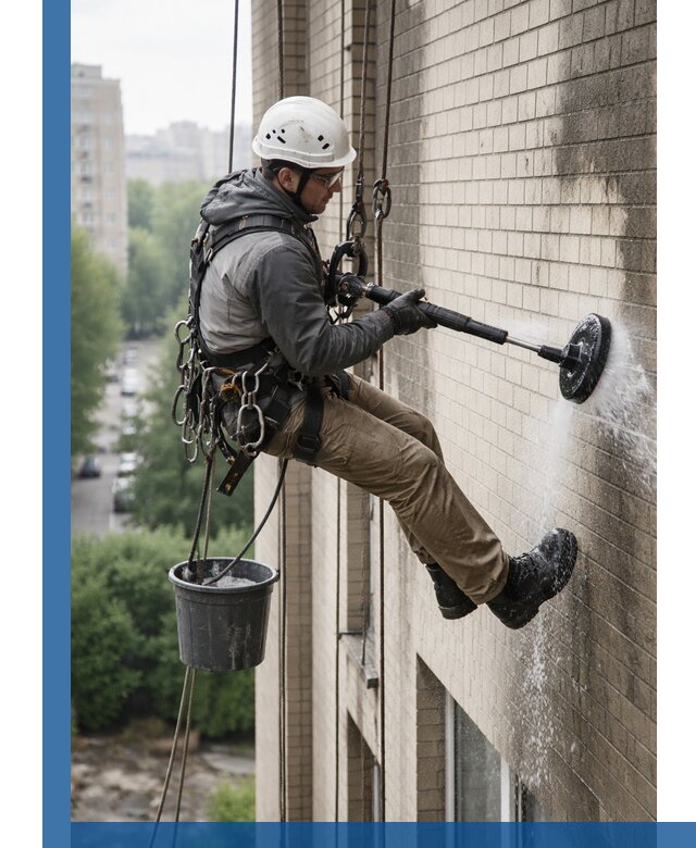 Очистка фасада от копоти в Златоусте профессионально и безопасно