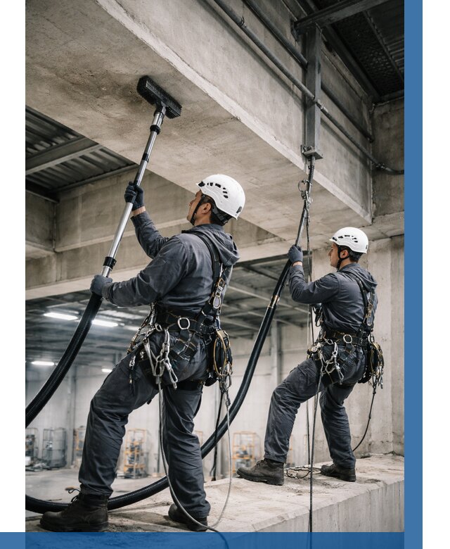 Обеспыливание потолочных конструкций в Златоусте от 258 р. |ВЫСОТНИК-Злт