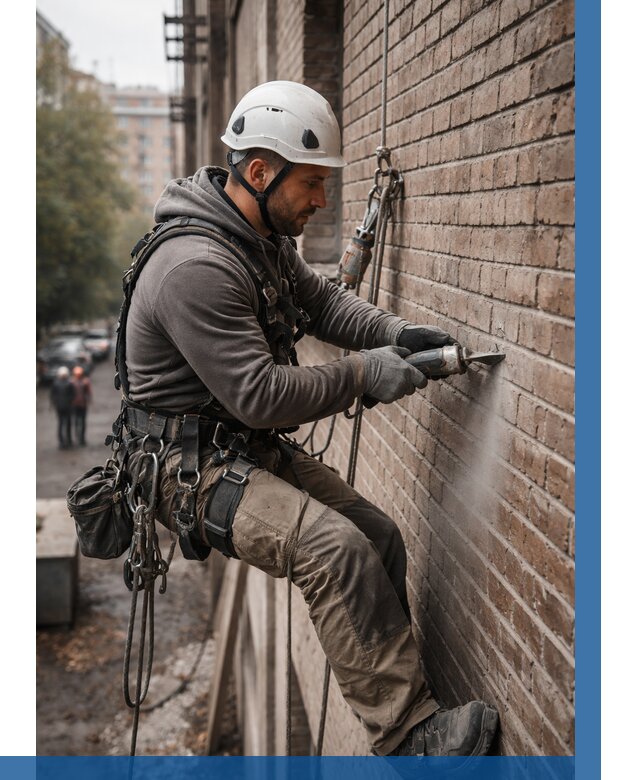 Расшивка кирпичных швов в Златоусте от 619 р. | ВЫСОТНИК-Злт