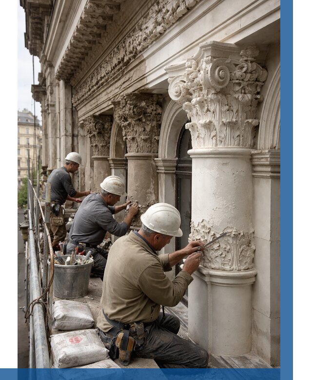 Реставрация фасадной лепнины в Златоусте от 2578 р. | ВЫСОТНИК-Злт