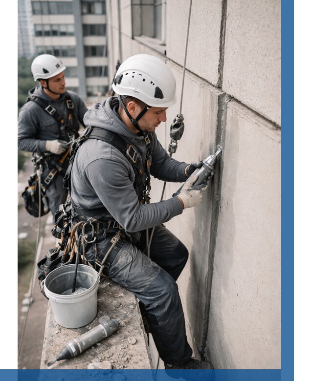 Ремонт деформационных швов здания в Златоусте от 1031 р. | ВЫСОТНИК-Злт