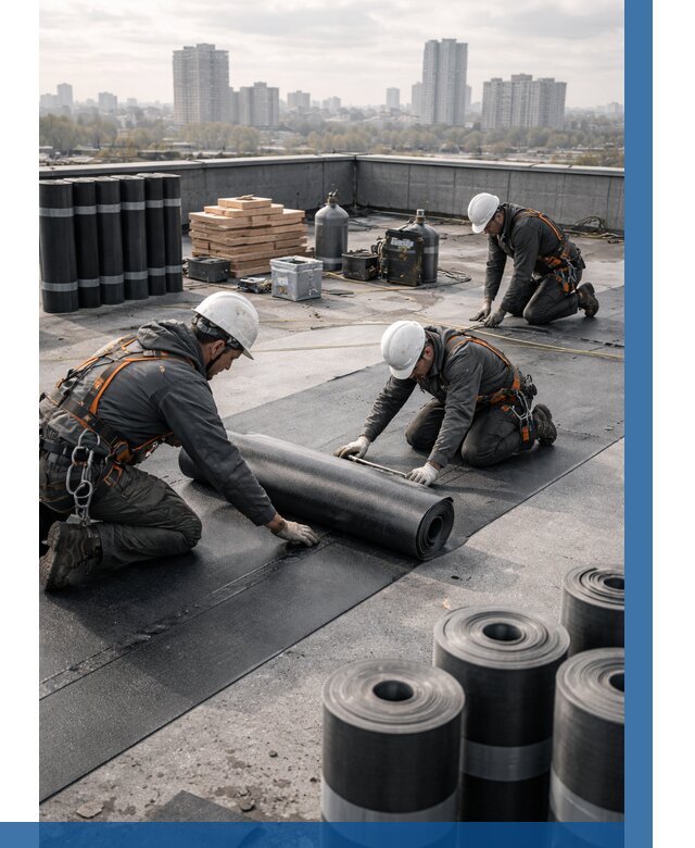 Монтаж мягкой кровли под ключ в Златоусте от 464 р. | ВЫСОТНИК-Злт