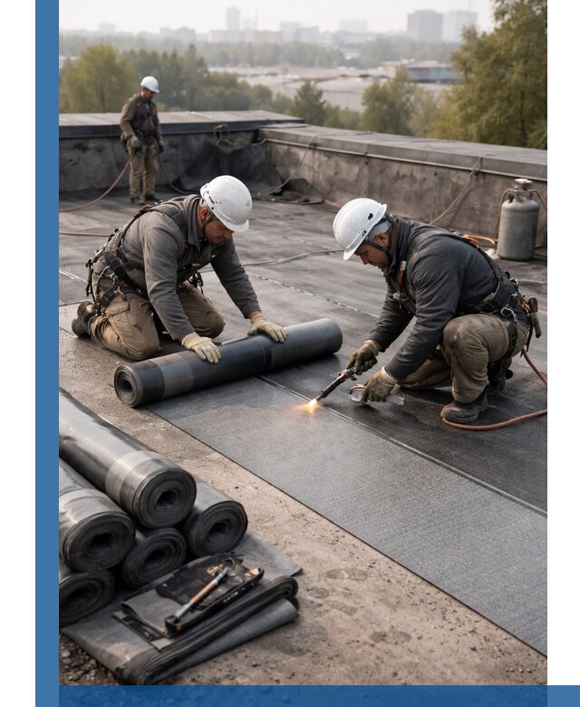 Монтаж мягкой кровли в Златоусте профессионально и надежно