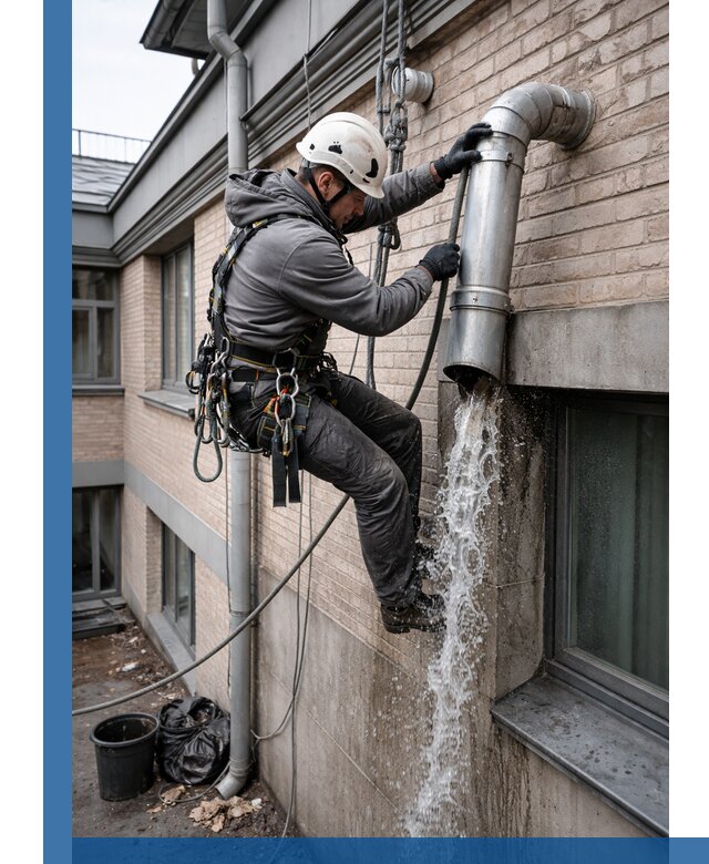 Профессиональная прочистка водосточных труб в Златоусте с гарантией