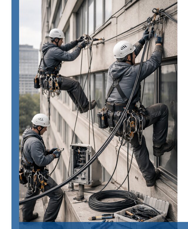 Прокладка оптоволоконного кабеля в Златоусте под ключ с тестированием