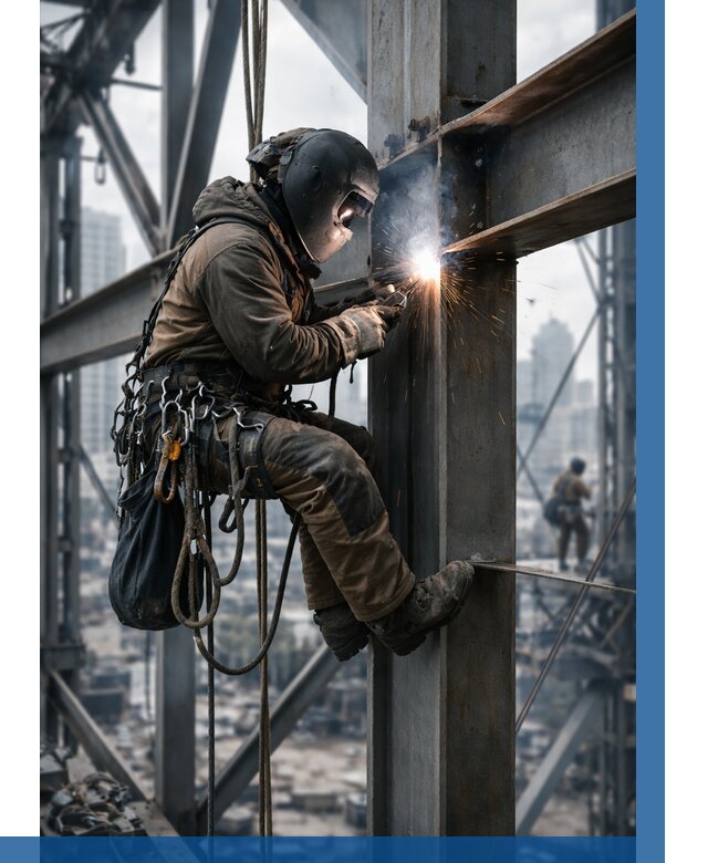 Высотные сварочные работы в Златоусте от 3609 р. | ВЫСОТНИК-Злт