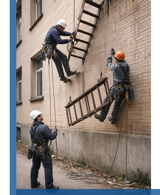 Демонтаж пожарной лестницы в Златоусте быстро и безопасно