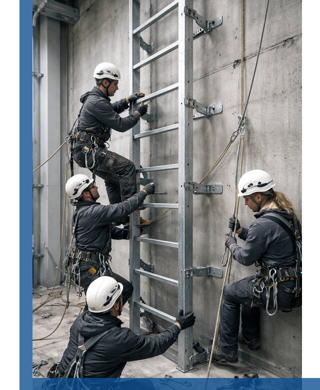 Монтаж металлических лестниц в Златоусте под ключ со гарантией