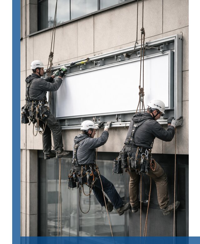 Профессиональный монтаж светового короба под ключ в Златоусте