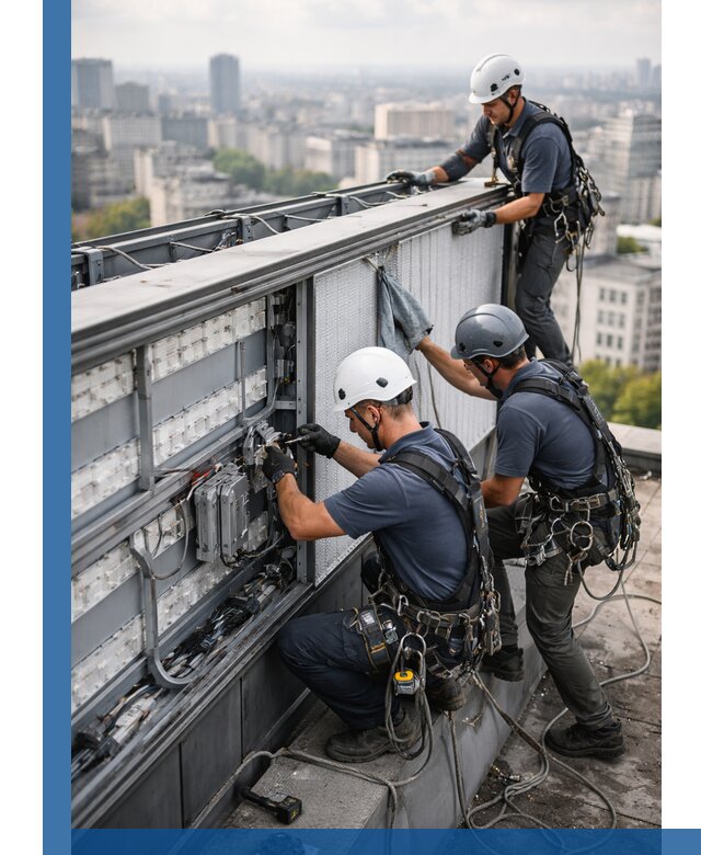 Профессиональное обслуживание крышной рекламы в Златоусте под ключ