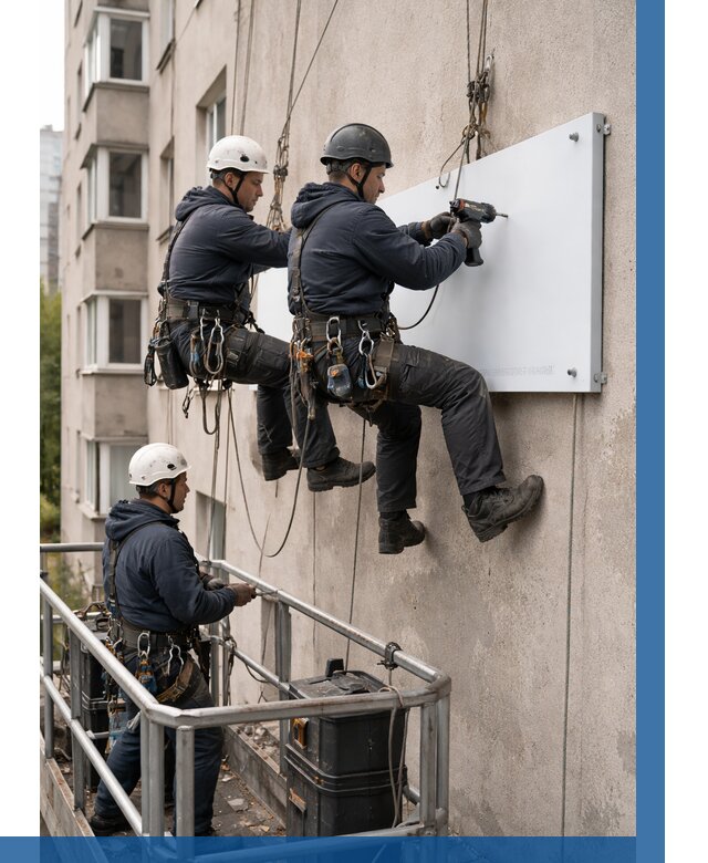 Монтаж табличек и указателей в Златоусте от 3609 р. | ВЫСОТНИК-Злт