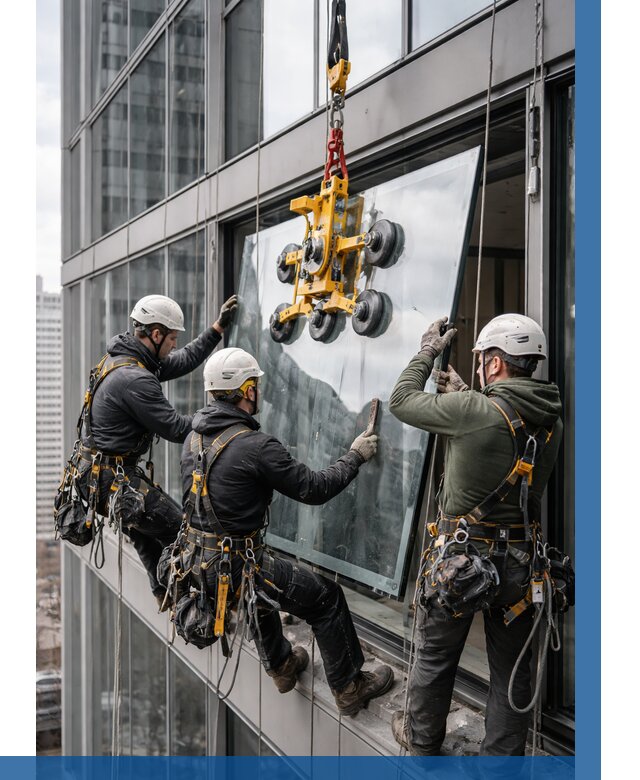 Фасадное остекление зданий под ключ в Златоусте от 10310 р. | ВЫСОТНИК-Злт