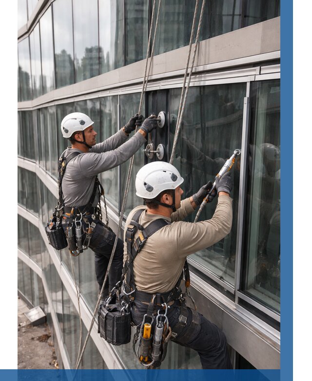 Радиусное остекление фасада в Златоусте от 12372 р. | ВЫСОТНИК-Злт