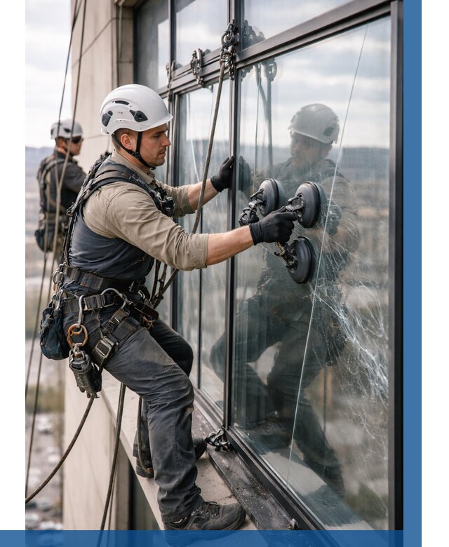 Замена стекла в витраже в Златоусте под ключ от 8764 р. | ВЫСОТНИК-Злт