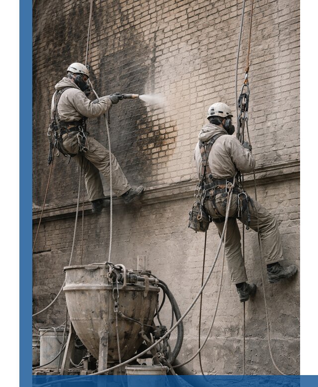 Пескоструйная очистка фасадов в Златоусте профессионально