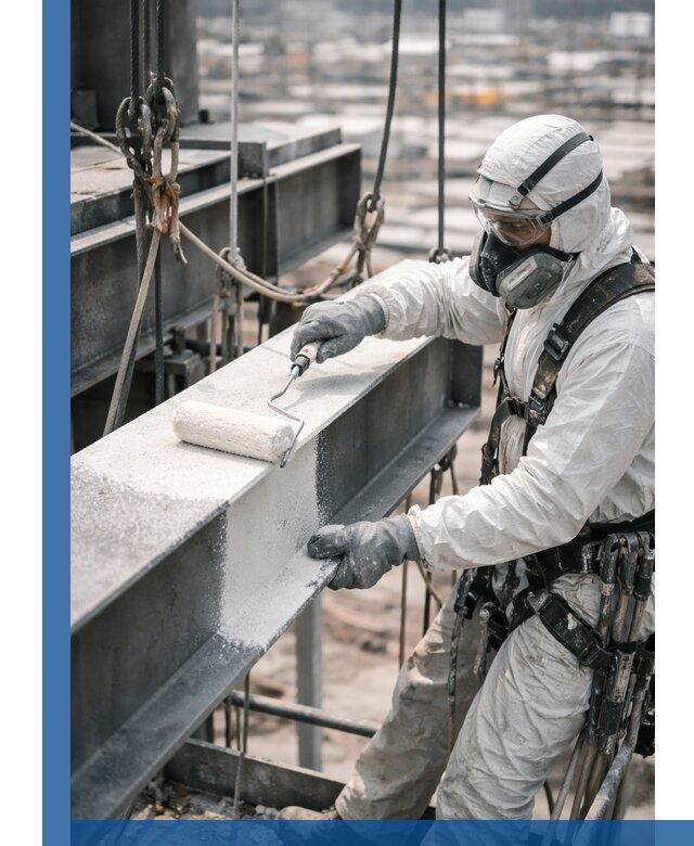 Профессиональная огнезащитная обработка металлоконструкций в Златоусте