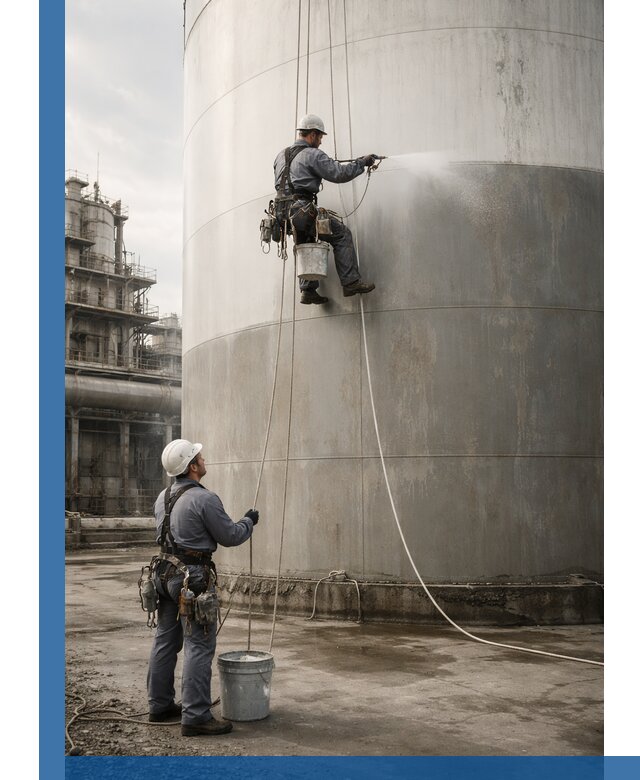 Покраска стальных резервуаров и емкостей в Златоусте профессионально