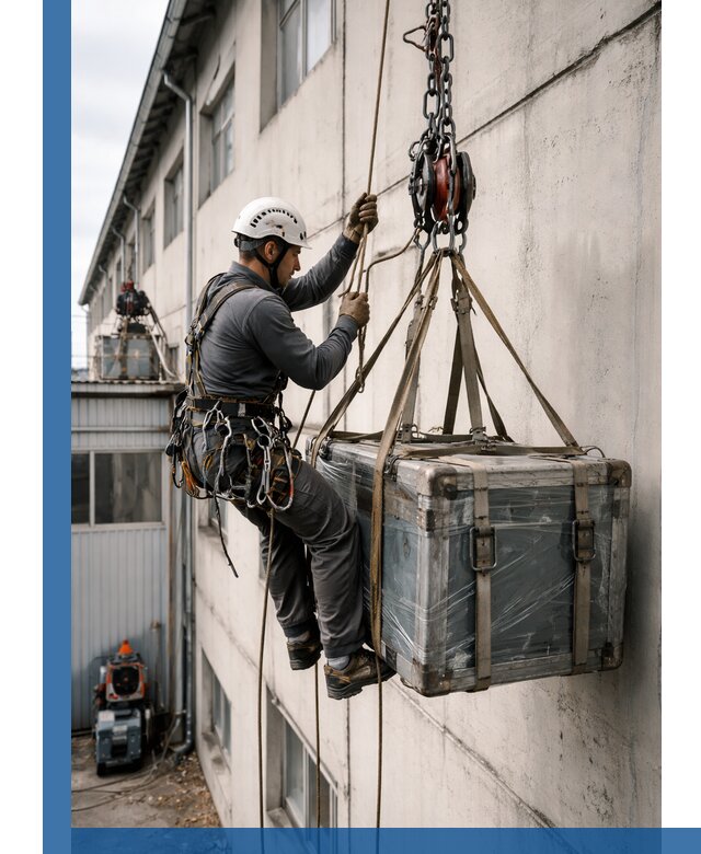 Подъем грузов на высоту в Златоусте для промышленных объектов