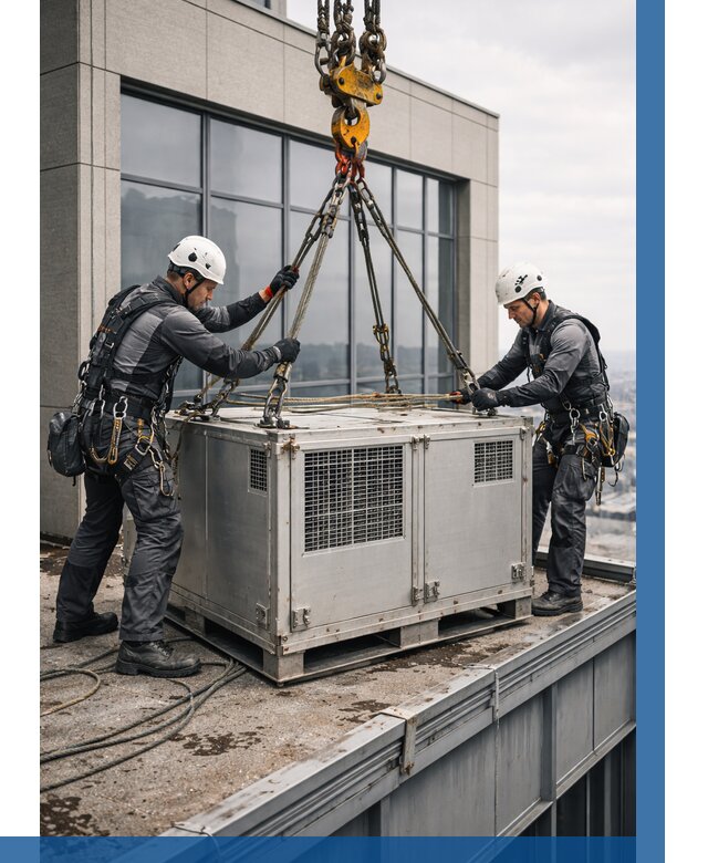 Такелажные работы на высоте в Златоусте от 8248 р. | ВЫСОТНИК-Злт