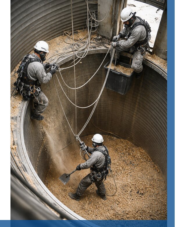 Чистка зерновых бункеров в Златоусте от 12372 р. | ВЫСОТНИК-Злт