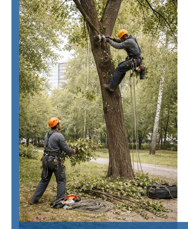 Санитарная обрезка деревьев в Златоусте, профессионально и безопасно