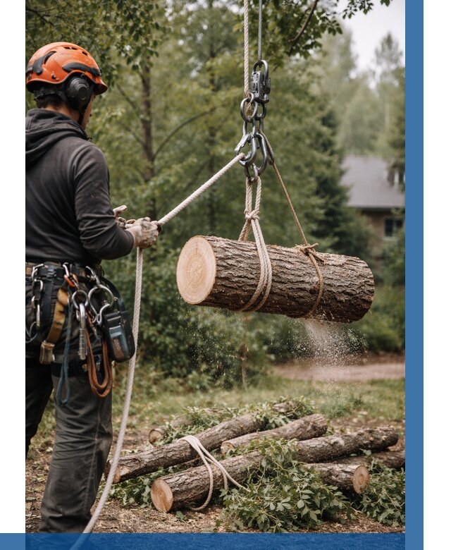 Валка деревьев частями в Златоусте от 7733 р. | ВЫСОТНИК-Злт