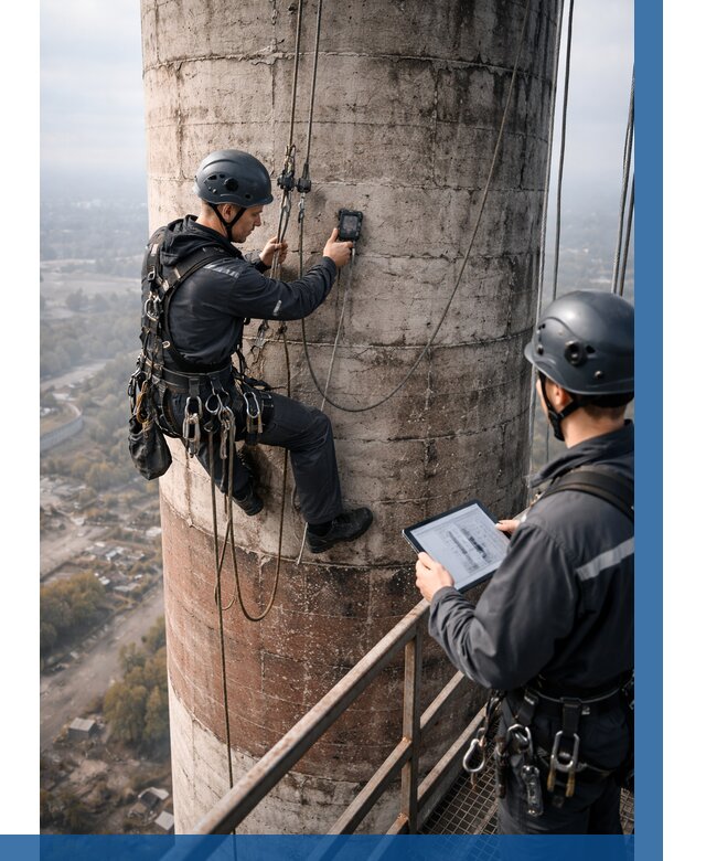Обследование дымовой трубы в Златоусте от 8248 р. | ВЫСОТНИК-Злт