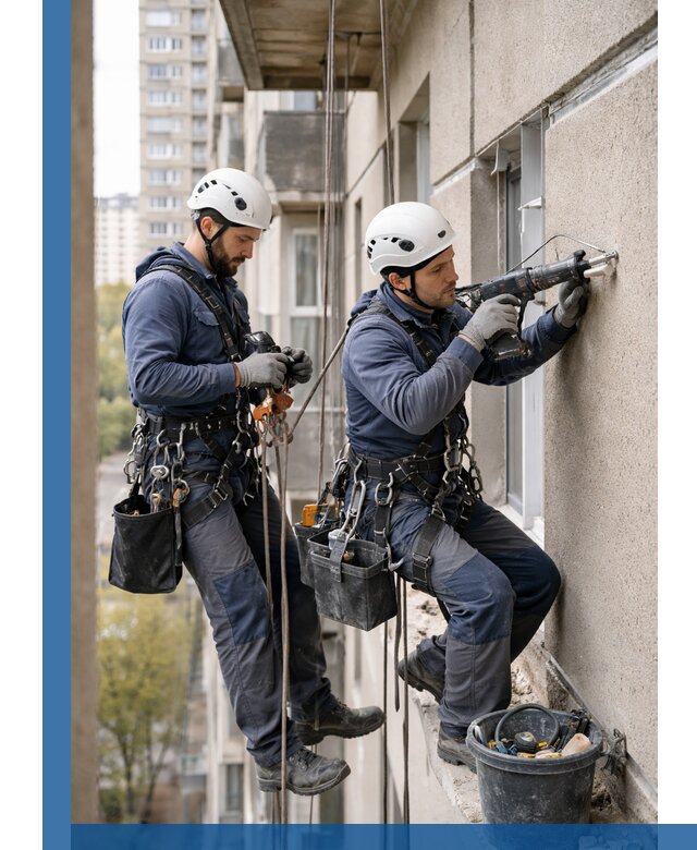 Промышленные альпинисты высотные работы и монтаж в Златоусте